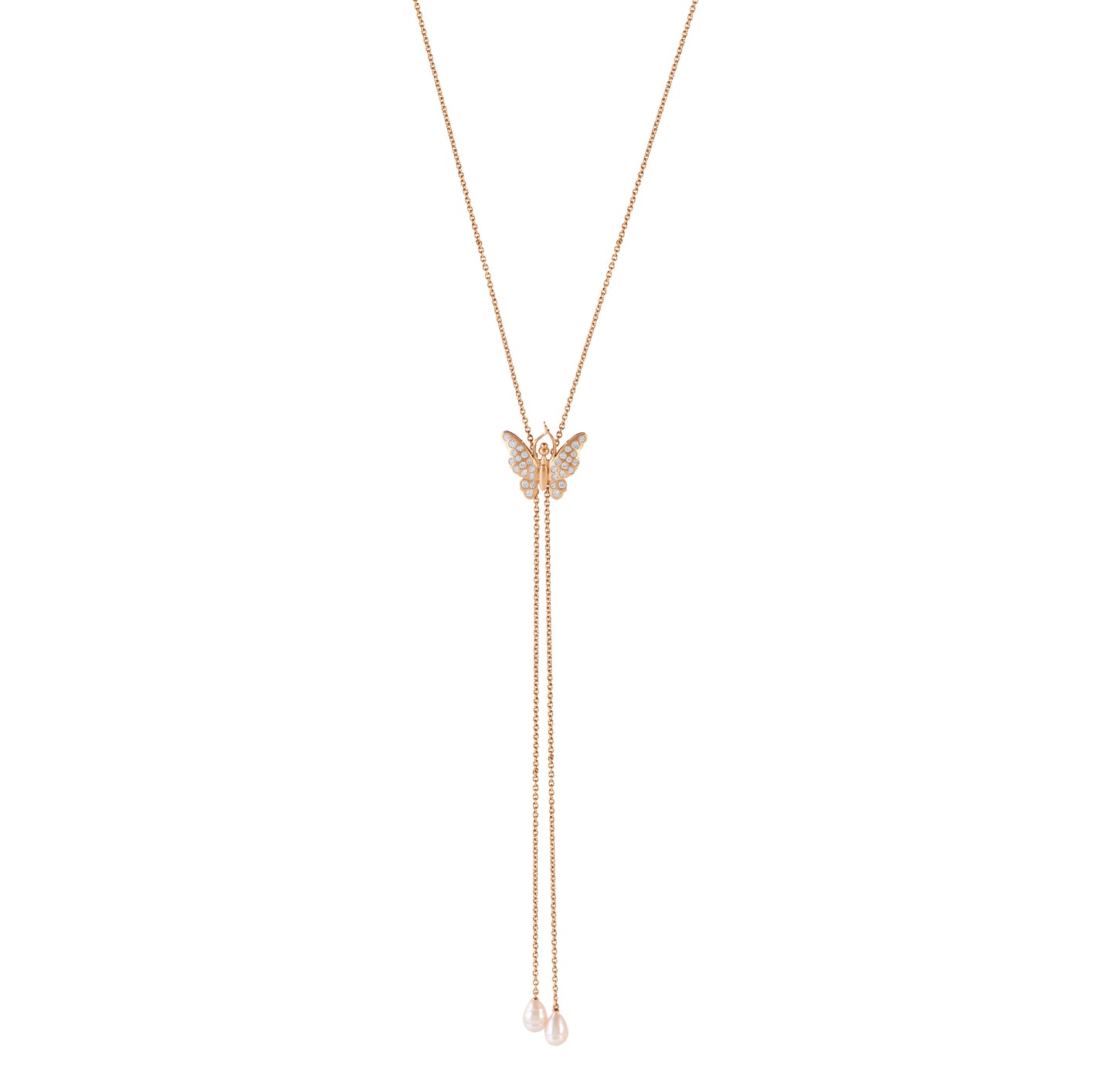 Colar de gravata ajustável com diamante próprio mais alto