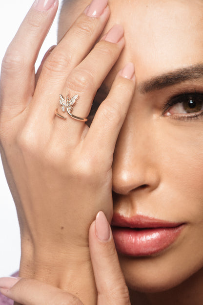 Anel de diamante próprio mais elevado