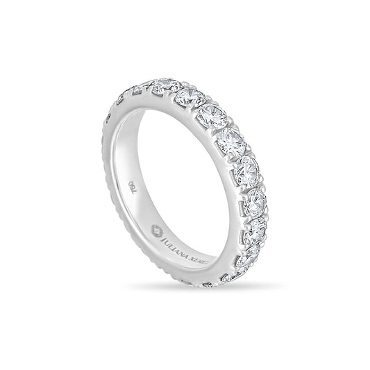 Eternal band 18K white Gold